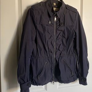 Navy Burberry London jacket